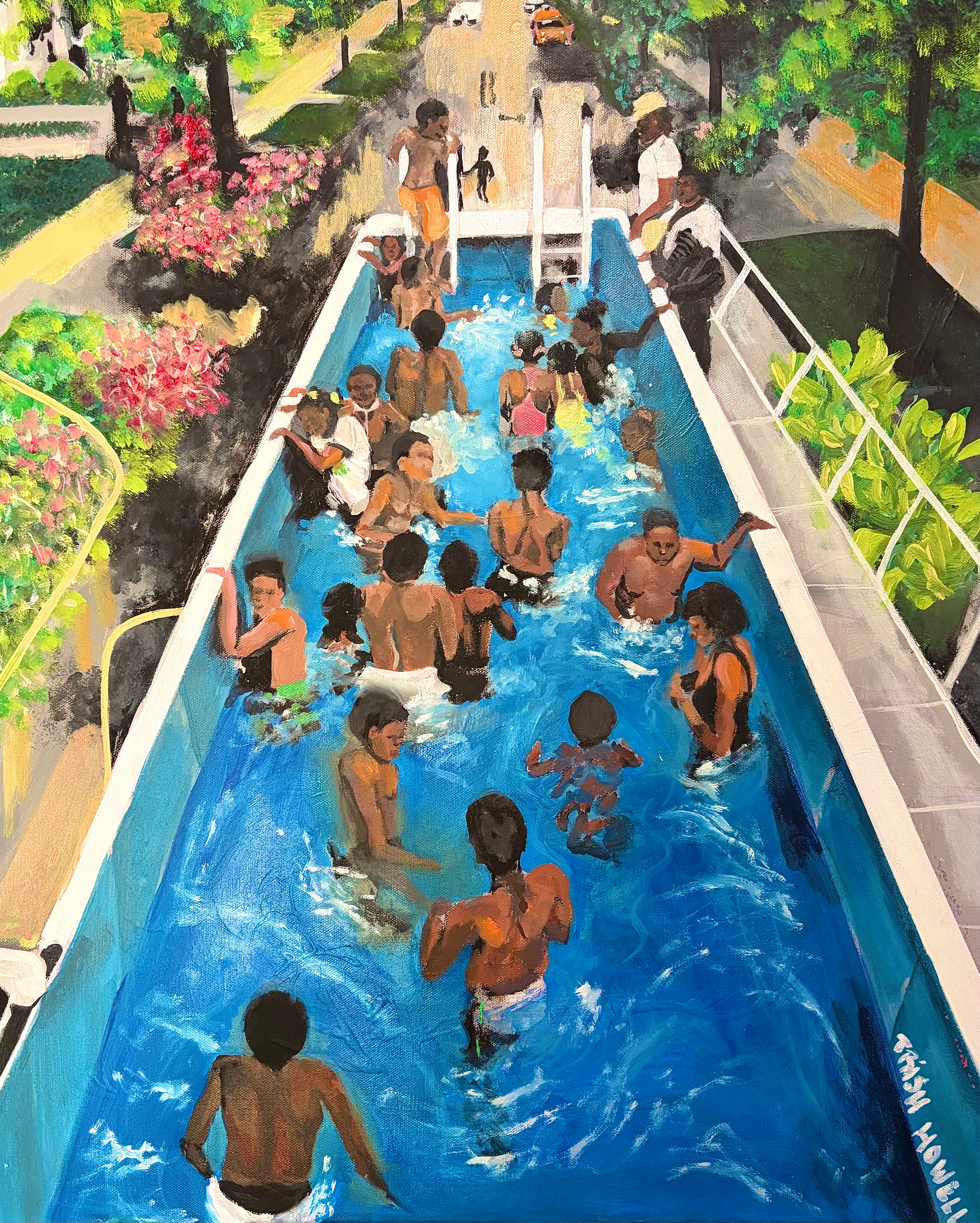When the Mobile Pool hits Muirland Street